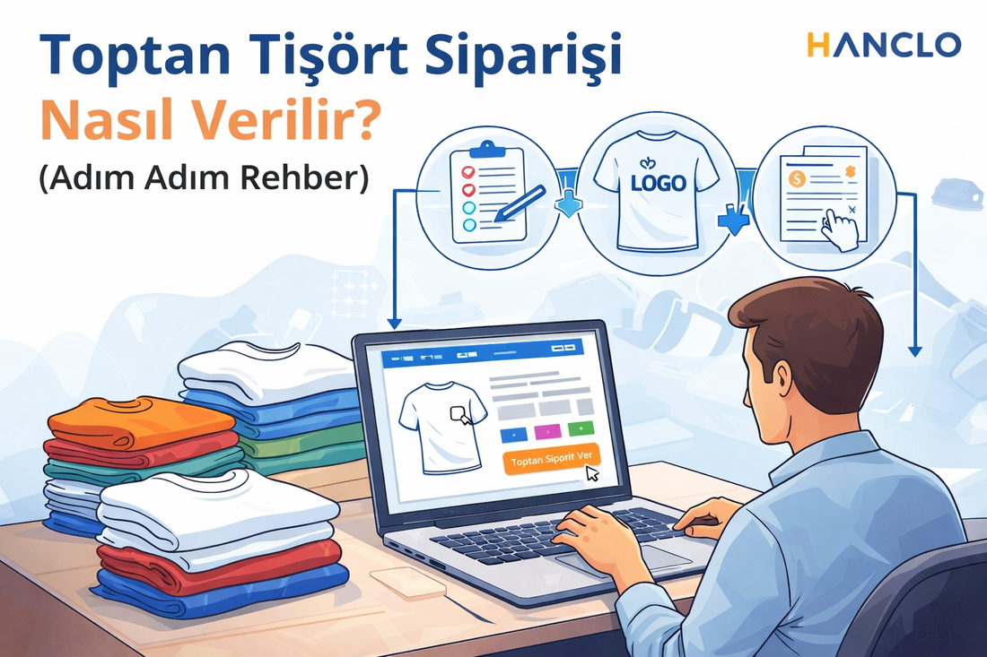Toptan Tişört Siparişi Nasıl Verilir? (Adım Adım Rehber)